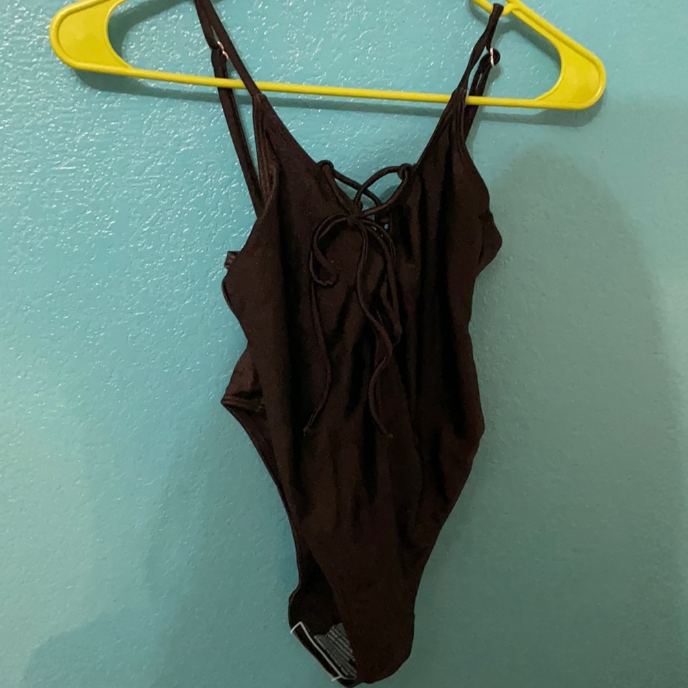 ASOS Women’s One Piece Black Swimsuit- S/8